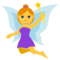 Fairy emoji on Emojione